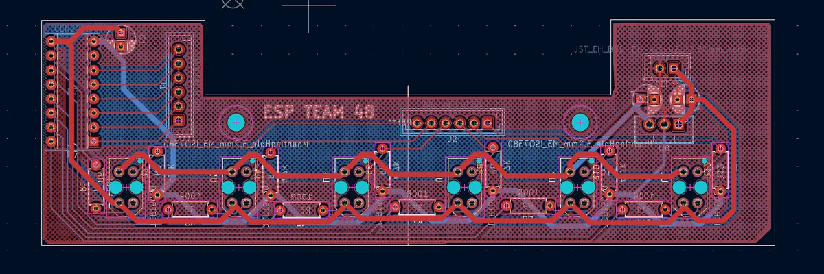 Designing a line sensor array PCB