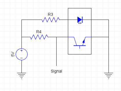 Basic Schematic for a single sensor